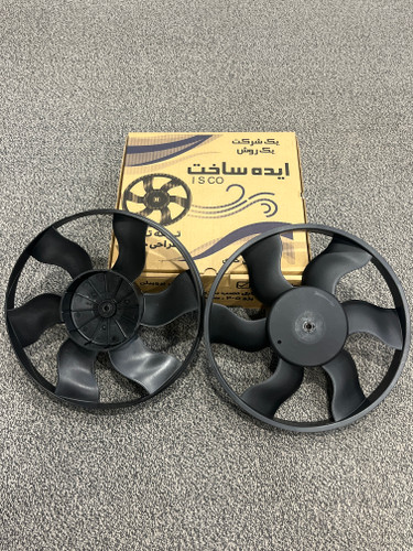 پروانه فن خاری 405 - پارس - سمند توربو توان قطعه ابتکار (دو عددی)